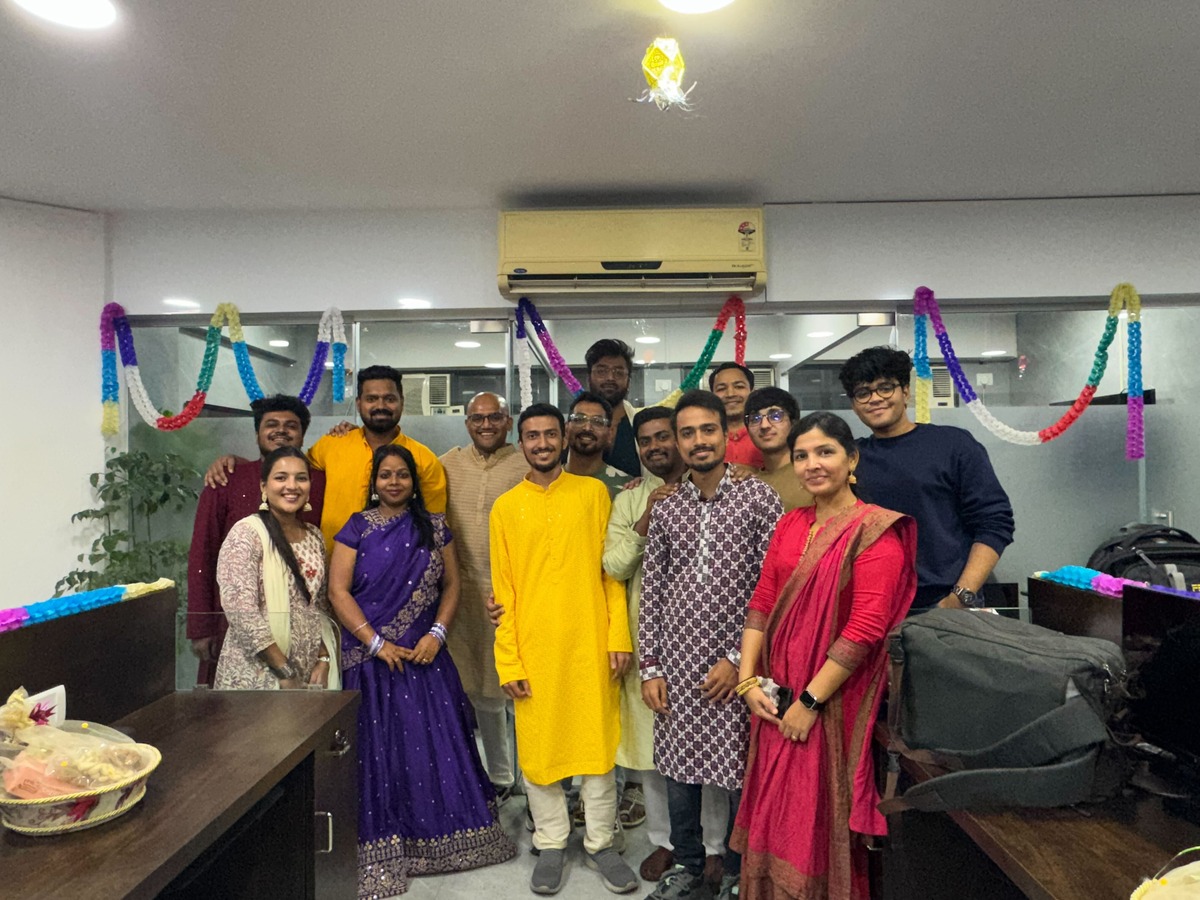 Festive Team Gathering